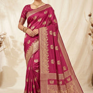 Grace Jacquard Silk Saree With Blouse Piece | GTE-PERFECT