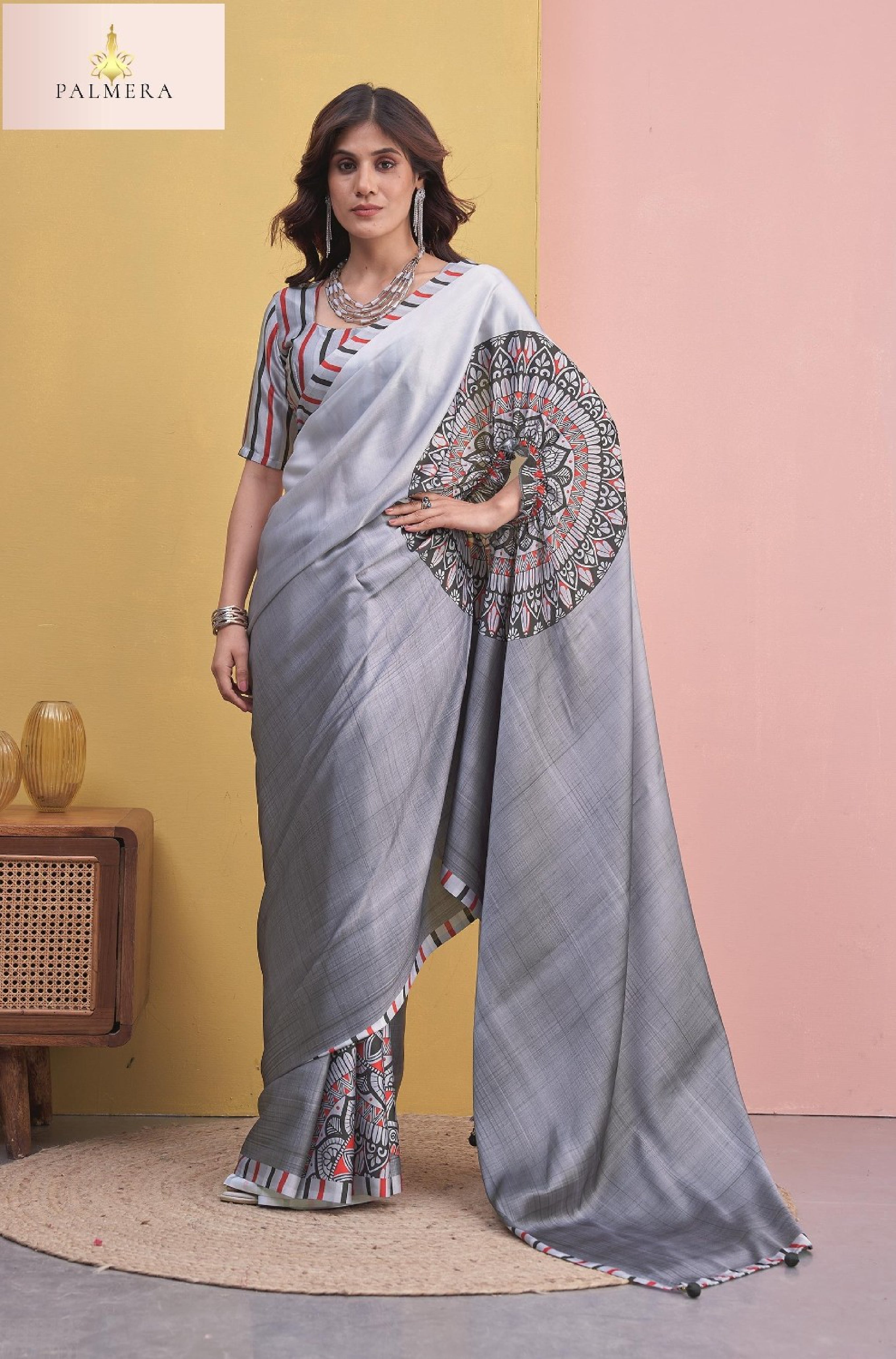 Palmera Saree Wholesaler and Palmera Saree Supplier | ALL-MYSTRIC FLORA VOL-01