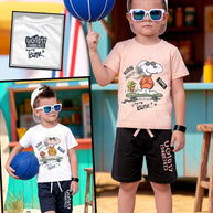 Kids T-Shirt & Pant Set Wholesale in Surat | RMC-1269-M/L/XL