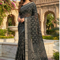 Suti Cotton Saree with Blouse Piece for Premium Ethnic and Traditional Wear | YDP-MUSKAN JARI PATTA