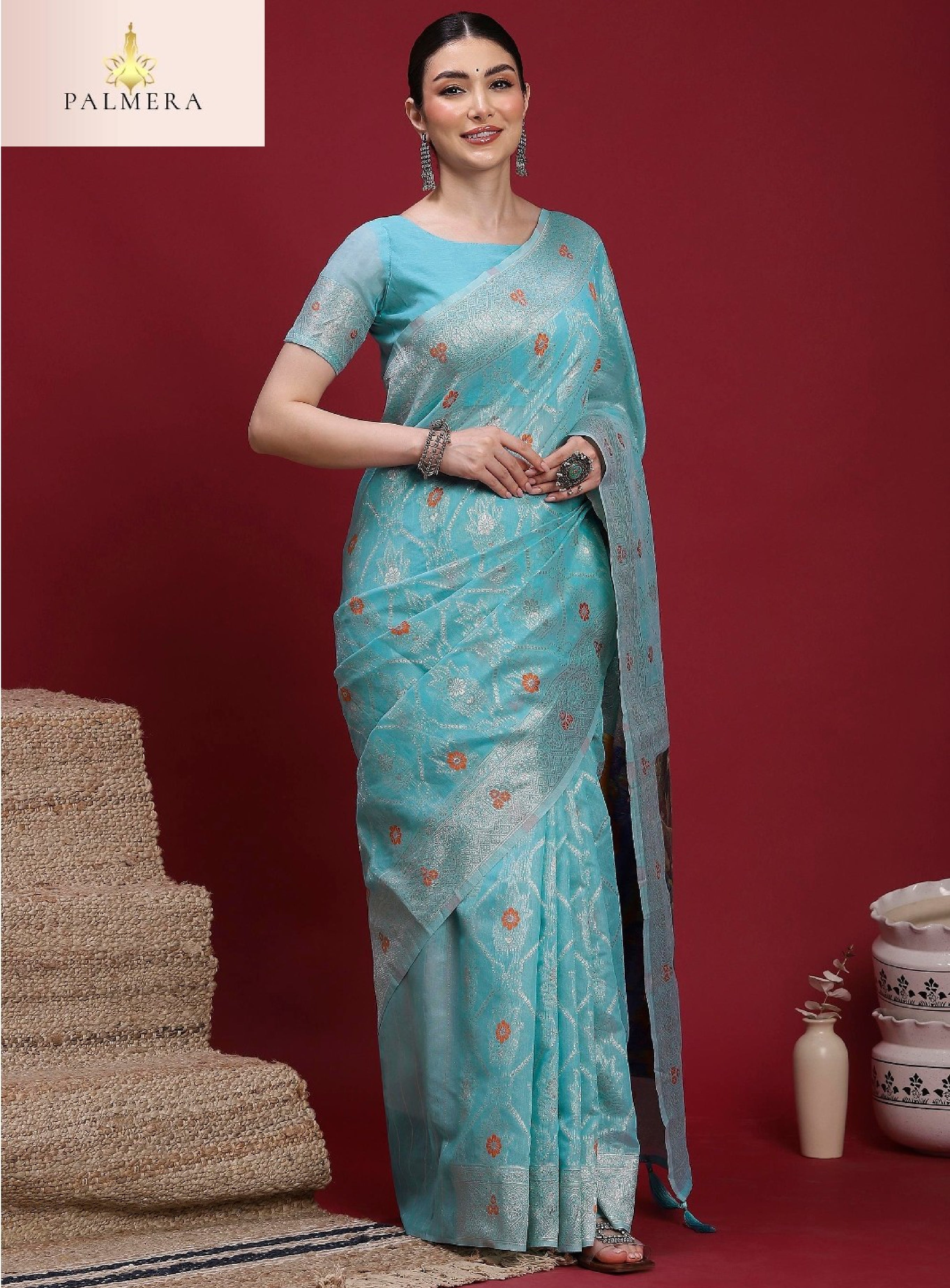 Palmera Saree Wholesaler and Palmera Saree Supplier | ALL-VANAYA-02