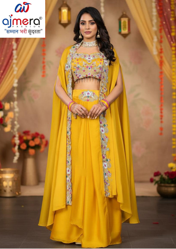 Elegant Georgette Designer Party Wear Gown for Women | OSC-805