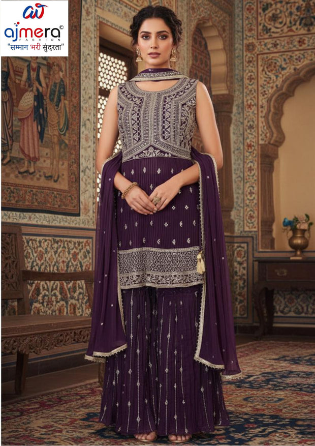Elegant Georgette Designer Party Wear Gown for Women | KTX-145