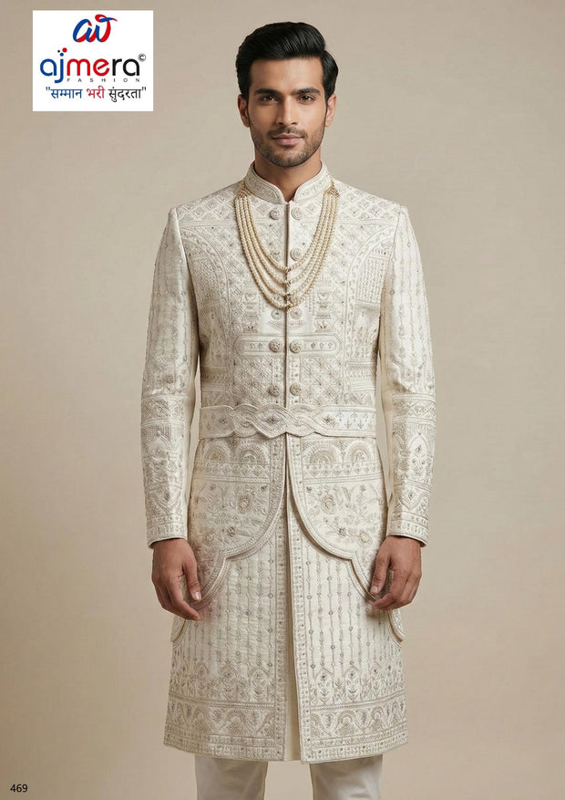Mens Sherwani Supplier for Retailers | SNA-MSW11162