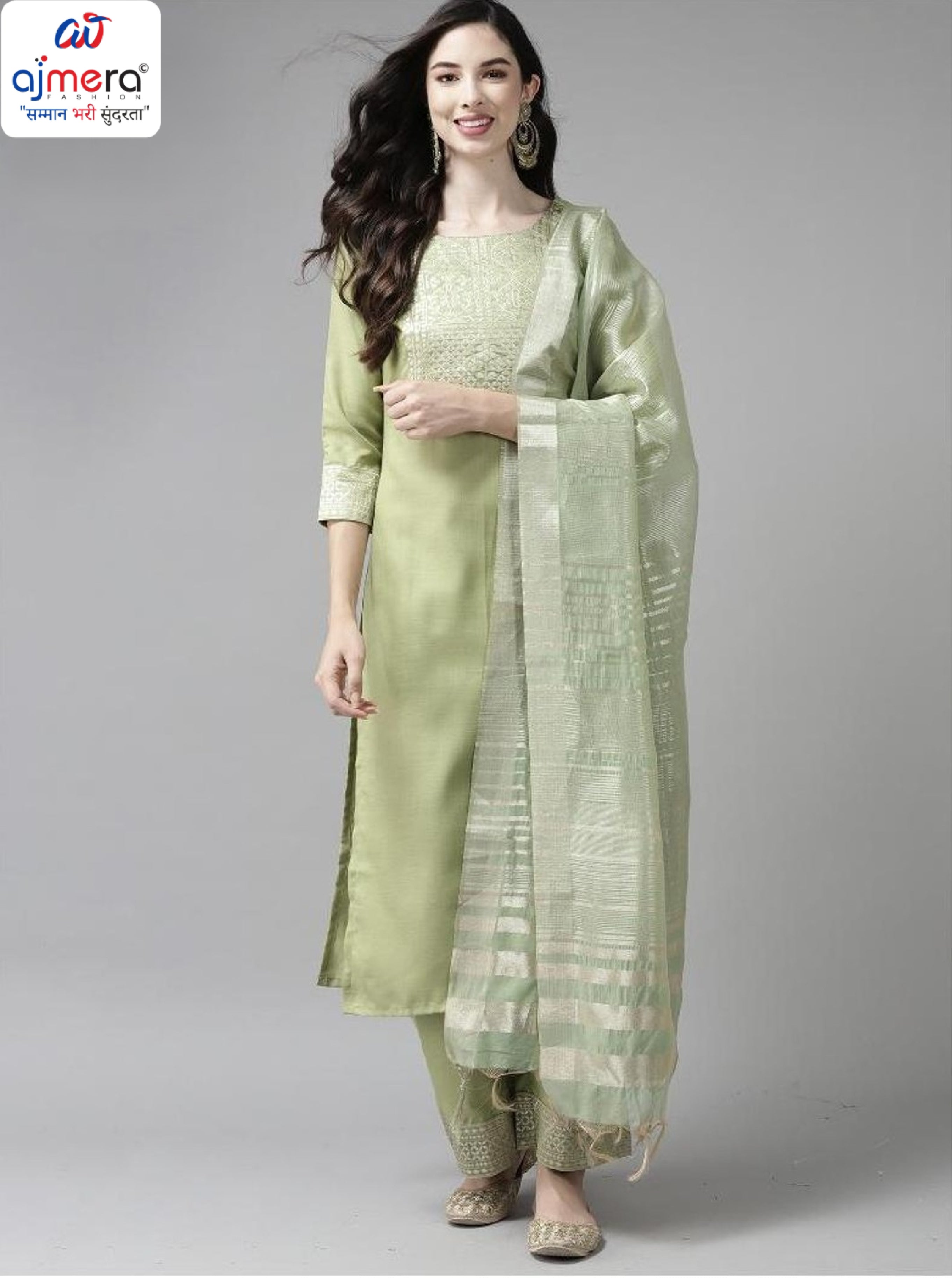 Designer Premium Ethnic Kurti Collection for Women | INDO-KD4GN4028