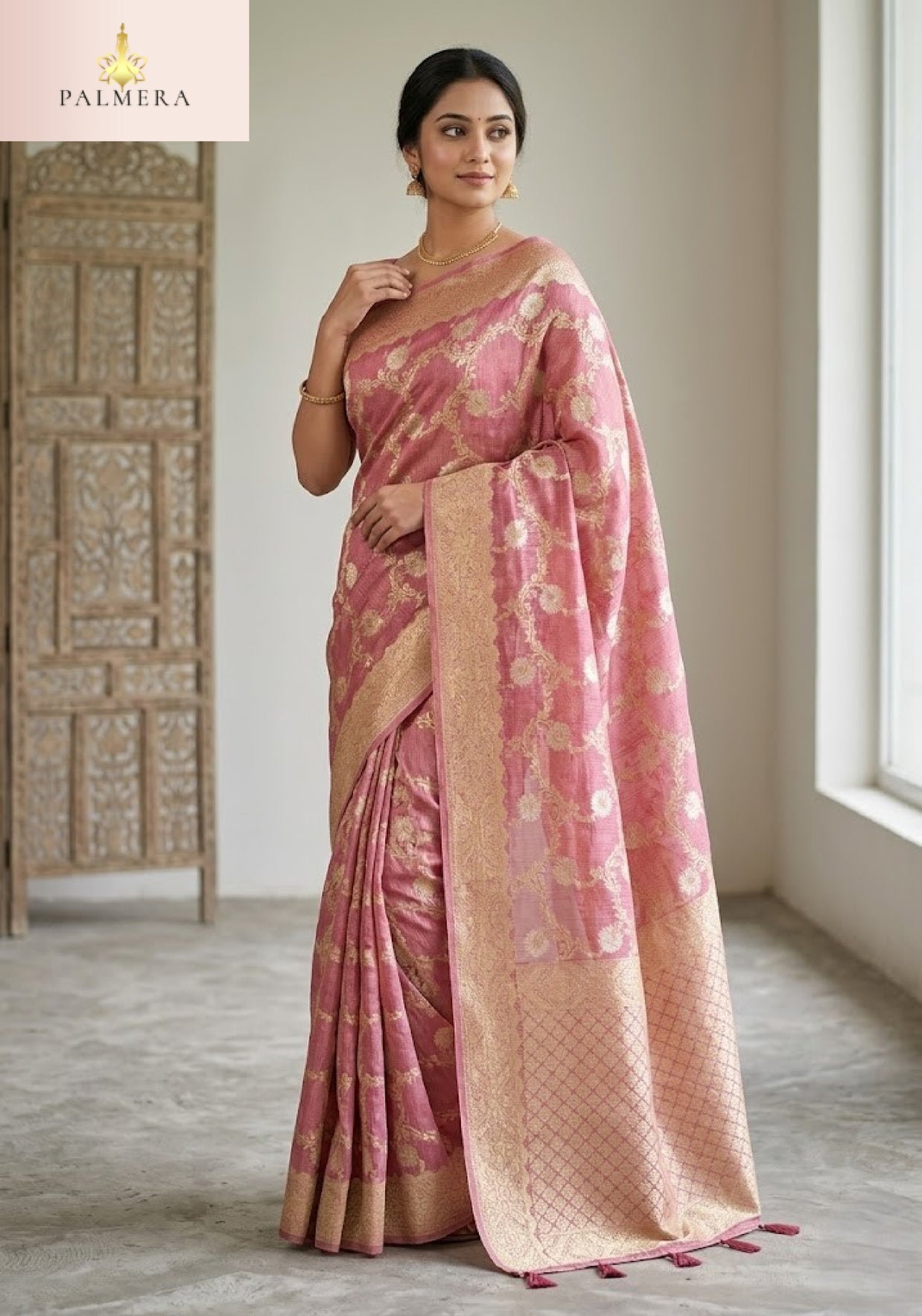 Palmera Saree Wholesaler and Palmera Saree Supplier | ALL-RUDRANI-03