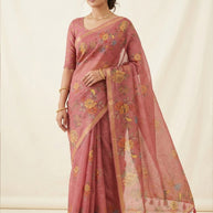 Printed Cotton Saree with Blouse Piece for Premium Ethnic and Traditional Wear | ATN-MEHER