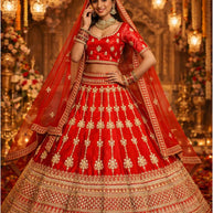Best Silk Embroidery Lahenga Manufacturer in India | SRY-VINITA