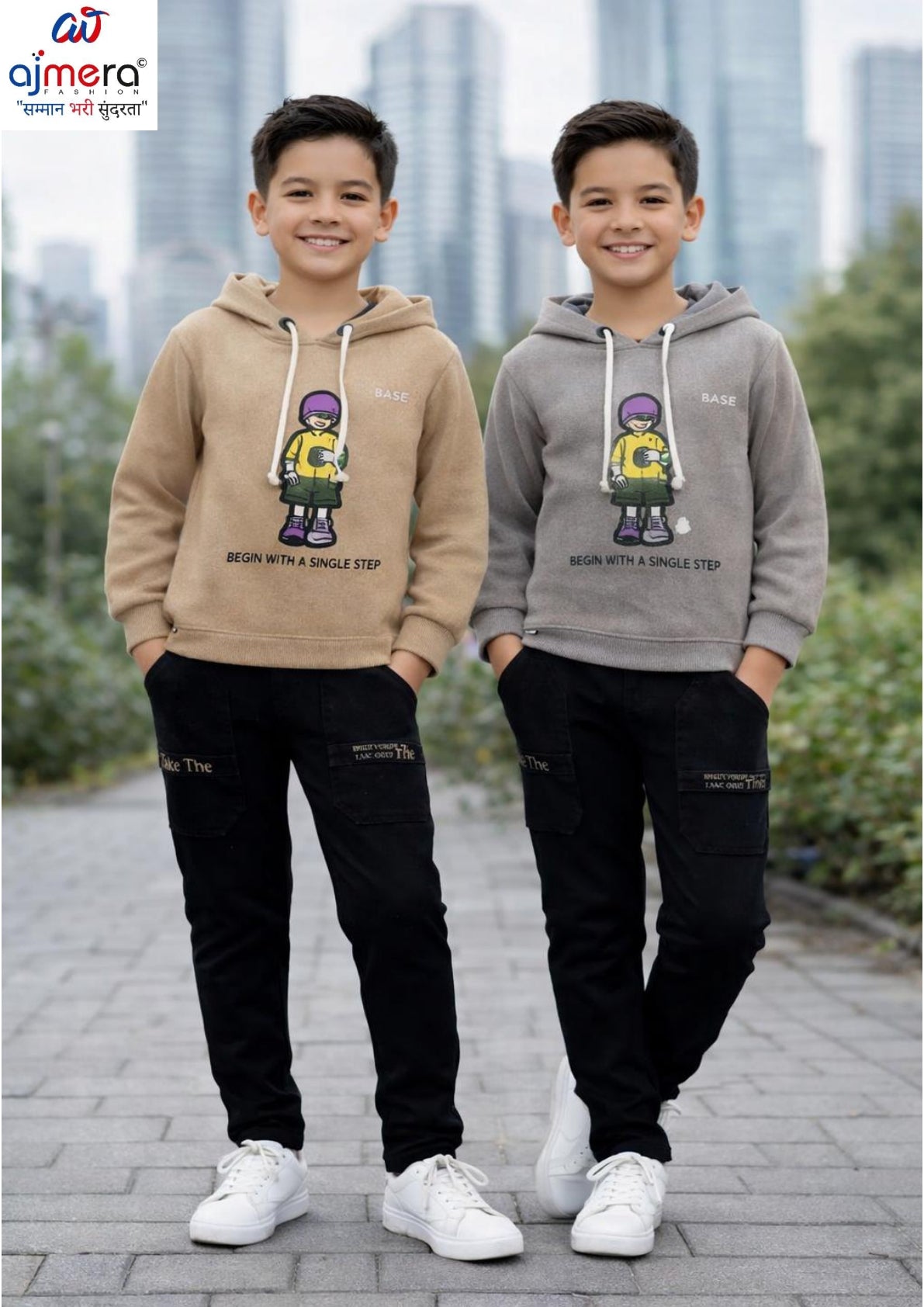 Boys T-Shirt & Pant Set Wholesale in Surat | SAP-2374