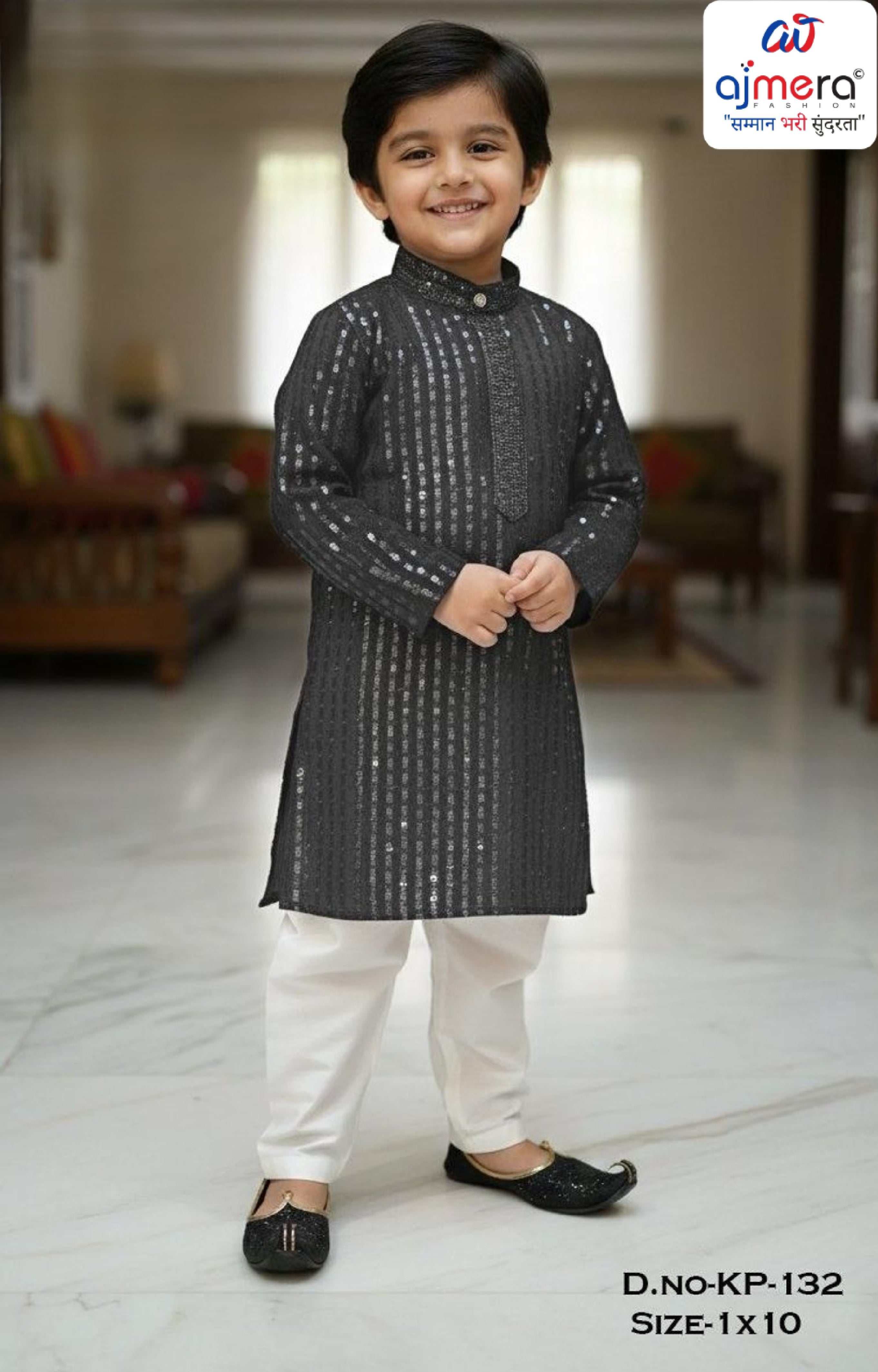 Wholesale Kids Kurta Payjama Set | JDW-KP132
