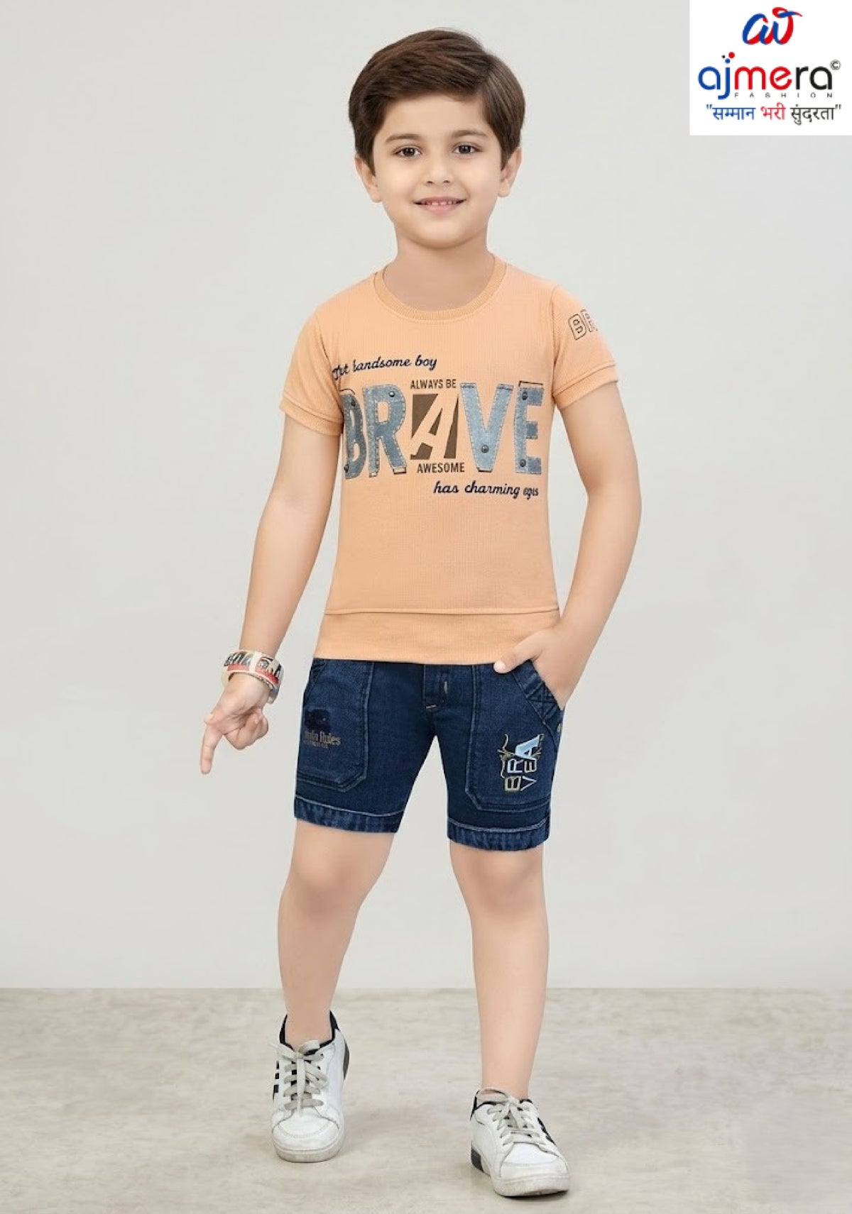 Wholesale Boys Premium T-Shirt & Pant Set | SAP-MB5806