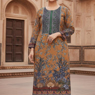 Designer Kurti Pant Dupatta Set for Women | YDP-VEDA