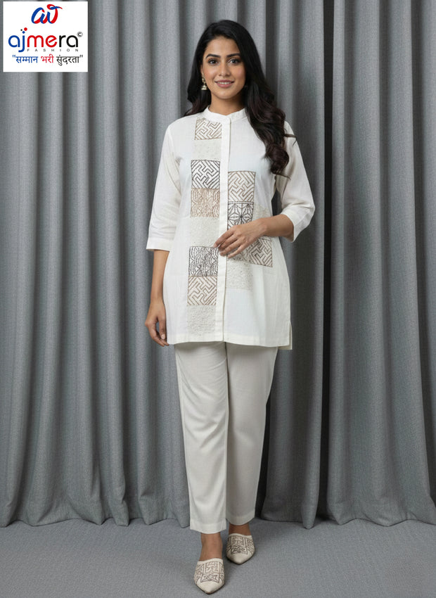 Designer Chic Co-Ord Kurti Set for Women | SWP-906