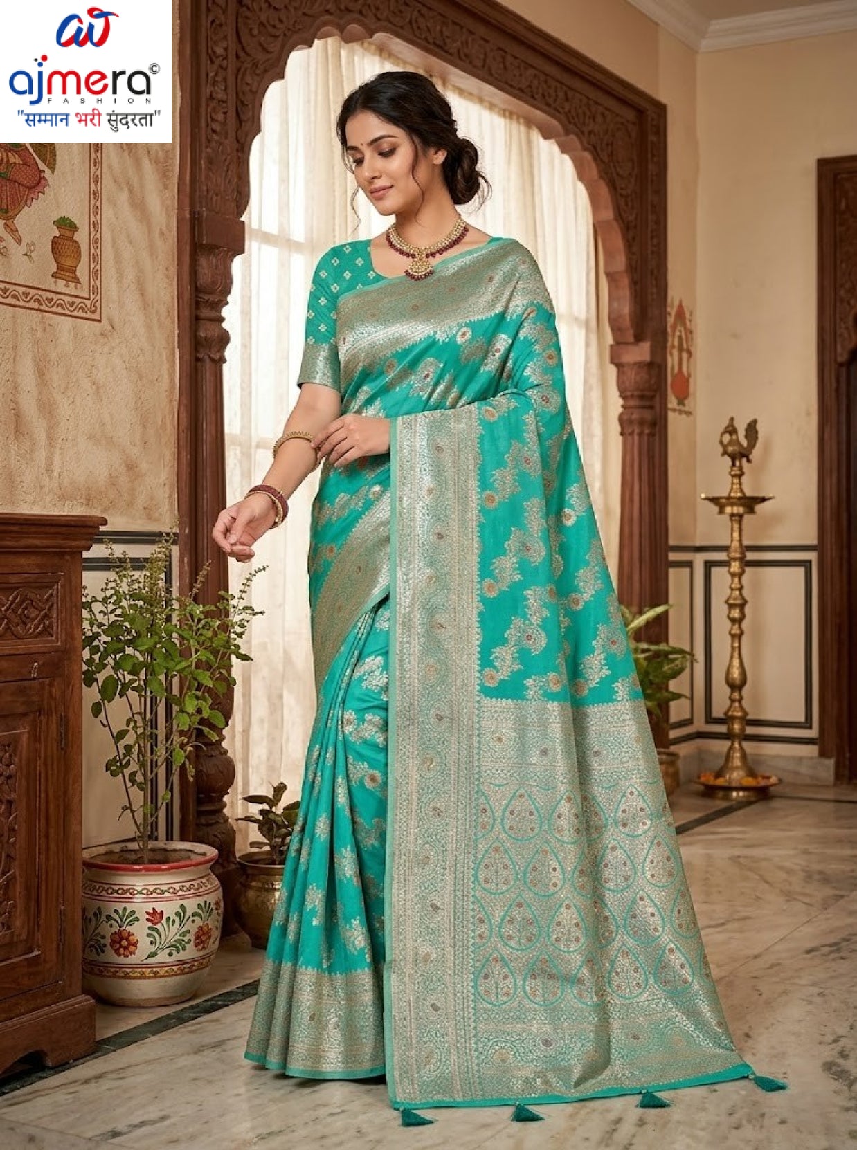 Premium Craft Jacquard Silk Saree With Blouse Piece | TUL-CLEAR SILK VOL-102