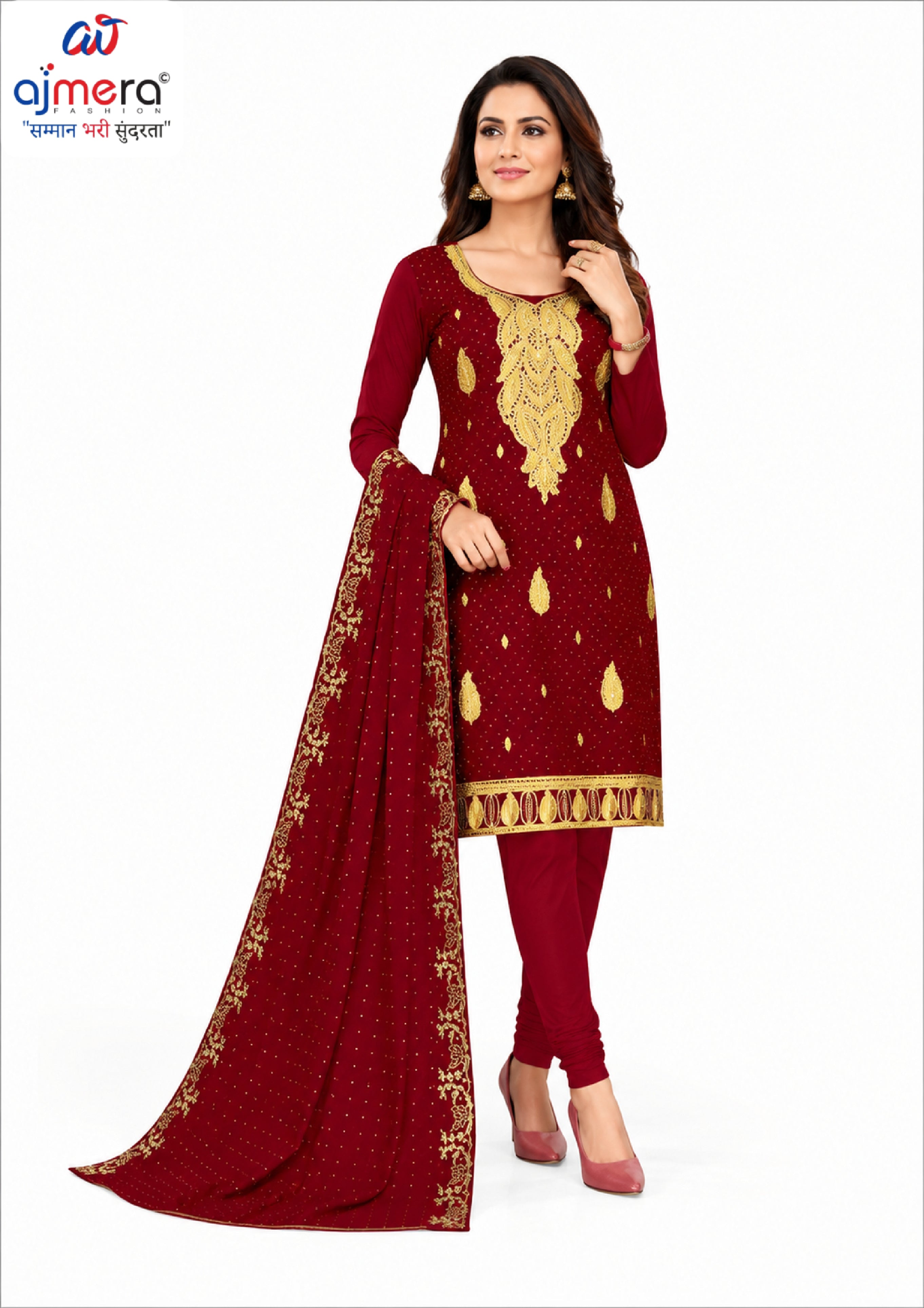 Premium Jaam Unstitched Suit Set | RPY-KANYA-2