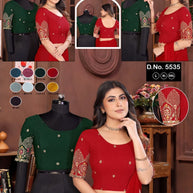 Blouse Wholesale Readymade Blouse & Petticoat for Women | BTX-5535