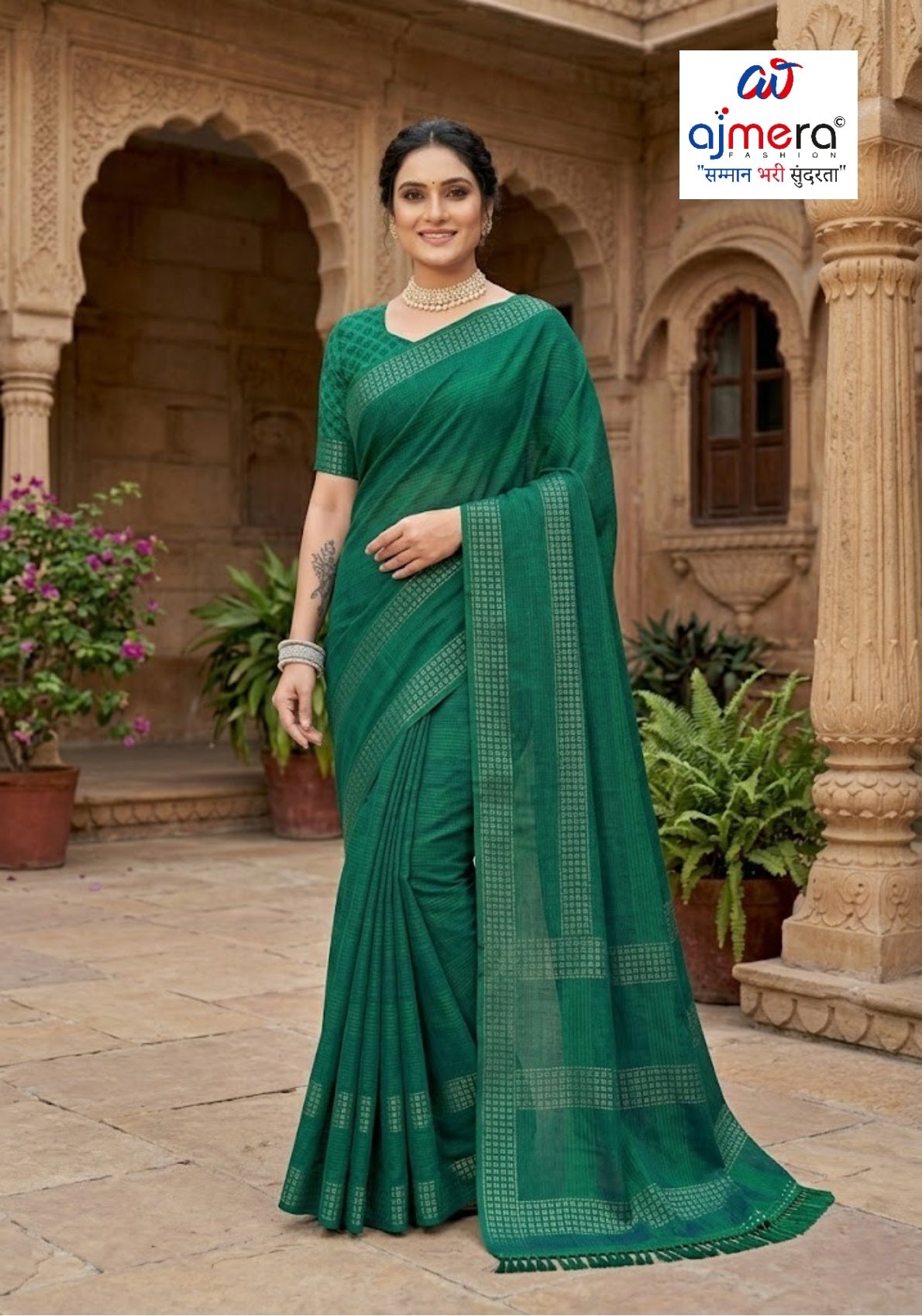 Top Dyed Saree Wholesale with Blouse Piece for Premium Ethnic and Traditional Wear | TIK-VANTARA