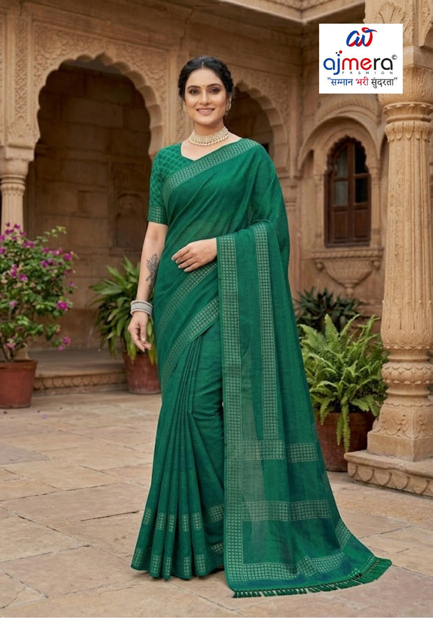 Top Dyed Saree Wholesale with Blouse Piece for Premium Ethnic and Traditional Wear | TIK-VANTARA