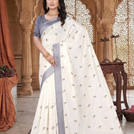 Daily Wear Cotton Saree with Blouse Piece for Premium Ethnic and Traditional Wear | PUT-TRUMP-2