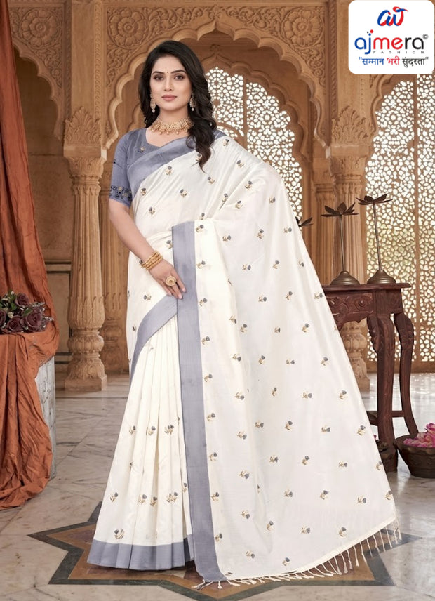Daily Wear Cotton Saree with Blouse Piece for Premium Ethnic and Traditional Wear | PUT-TRUMP-2