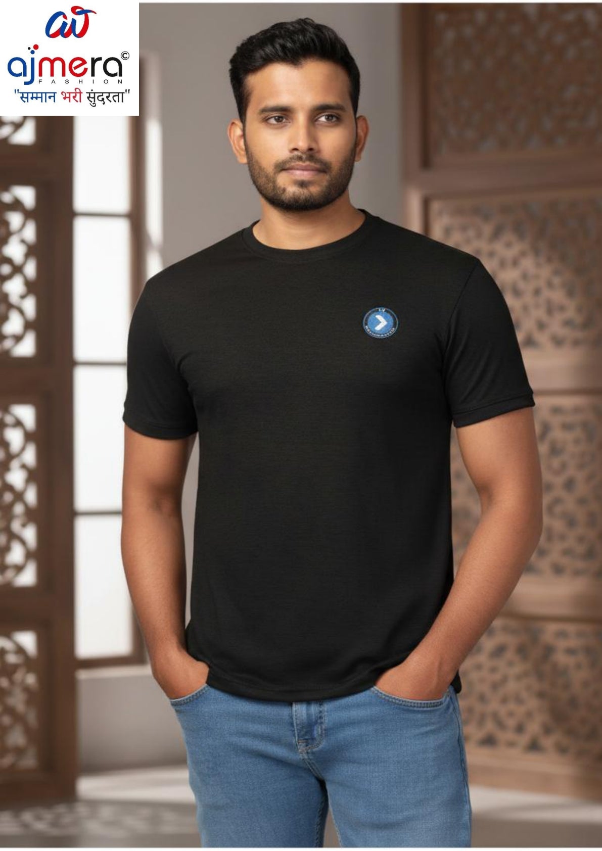 Mens T-Shirt Manufacturer India | BPSS24TEE002