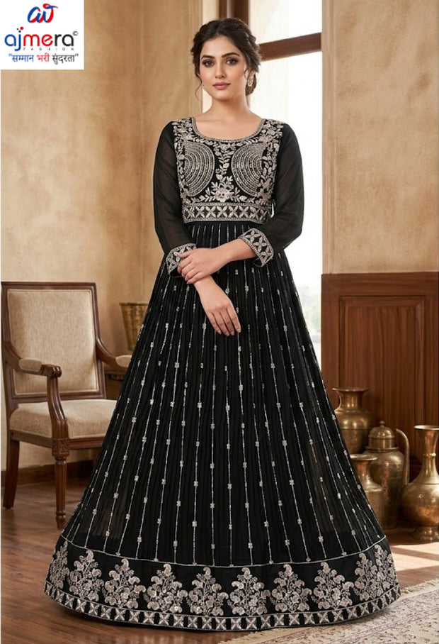 Elegant Jorjet Designer Party Wear Gown for Women | PNC-653