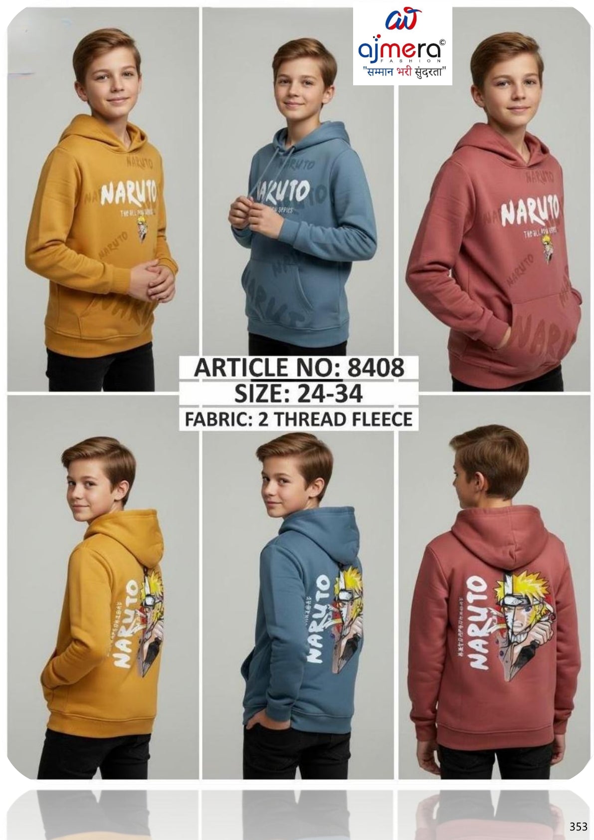 Wholesale Boys Hoodie | ALW-8408 FS-30X34