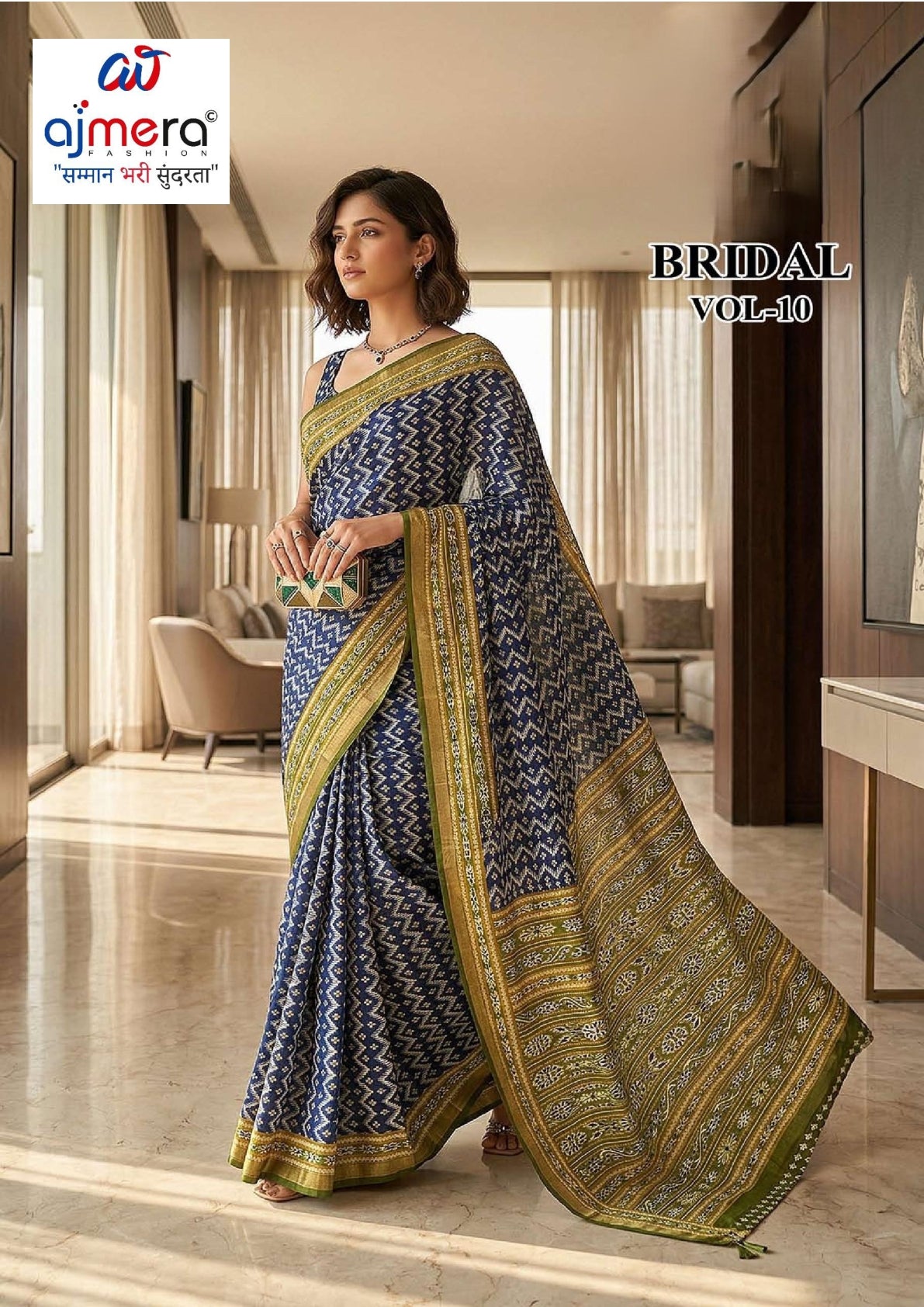 Stylish Printed Saree with Blouse Piece for Traditional Celebrations | RMF-BRIDAL VOL-10