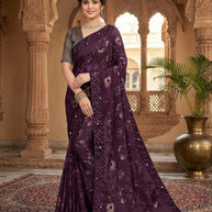 Contemporary Printed Saree with Blouse Piece for Premium Wear  | RDD-YUKTI VOL-60