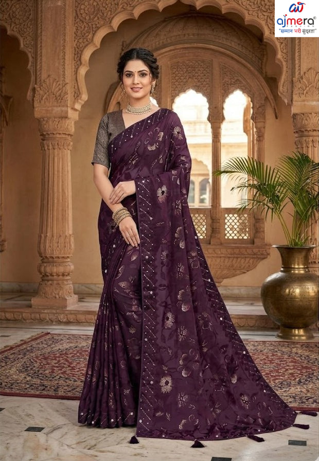 Contemporary Printed Saree with Blouse Piece for Premium Wear  | RDD-YUKTI VOL-60