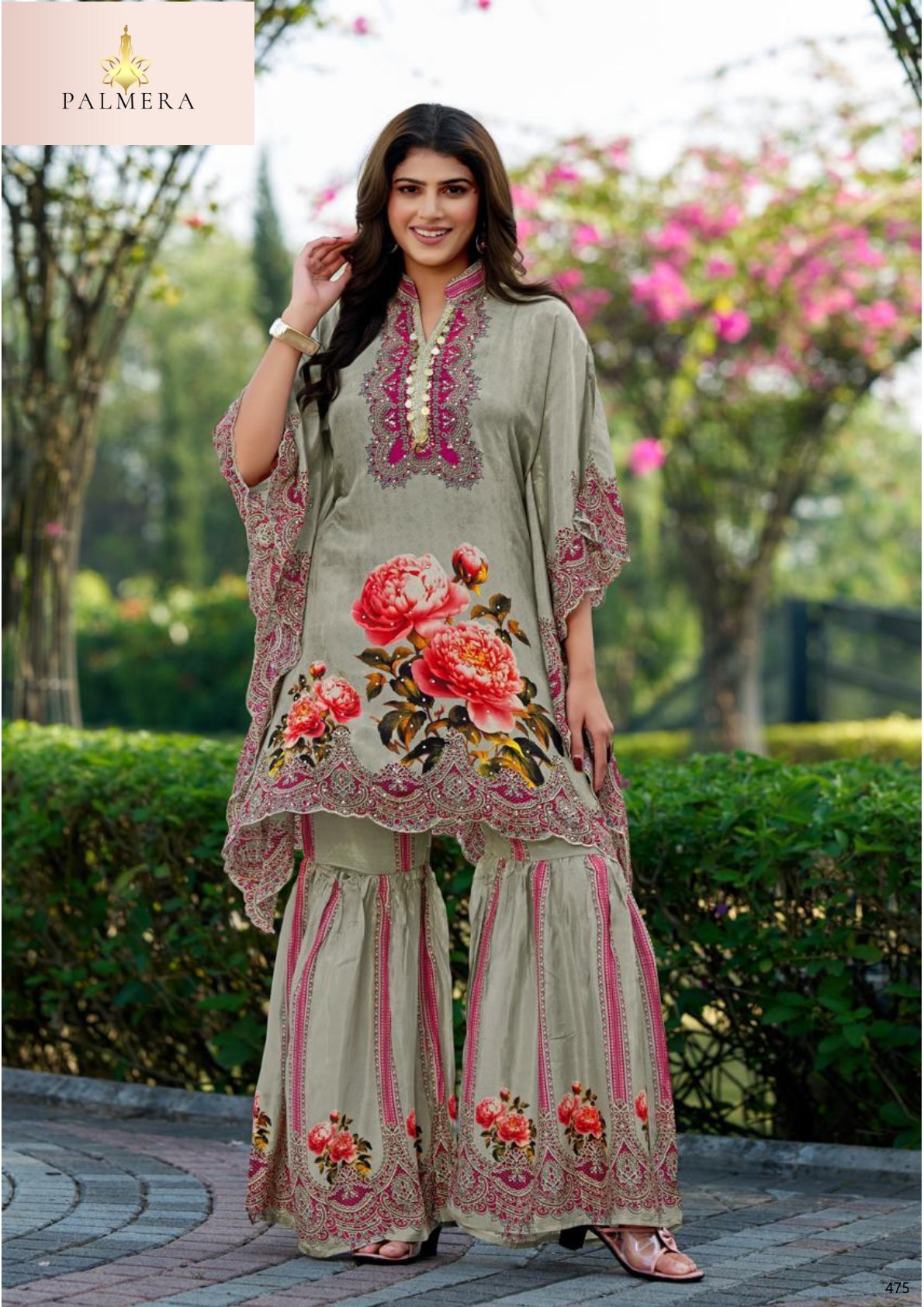 Elegant Designer Palmera Kurti Set for Women | MSA-17011