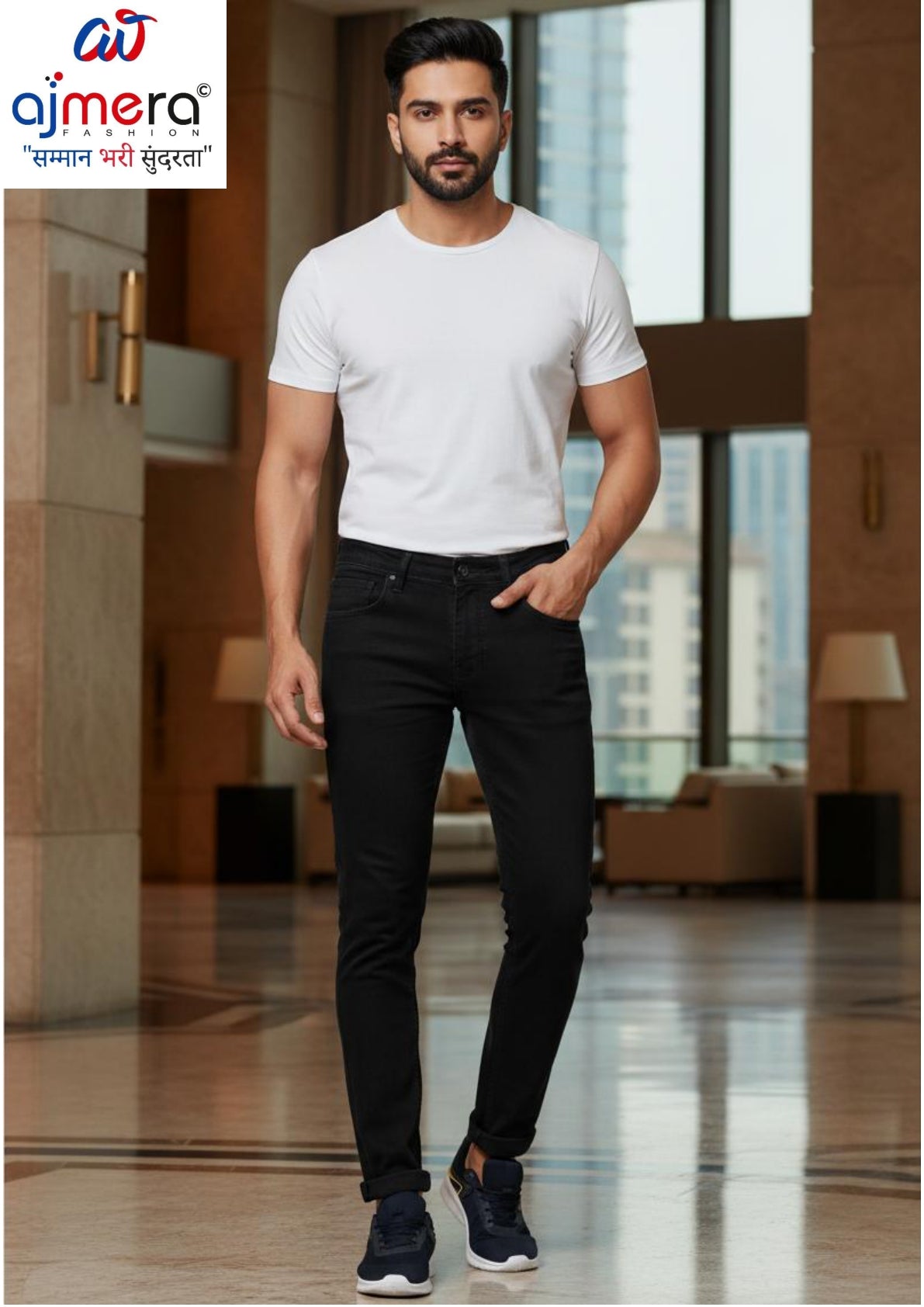 Premium Men's Denim Jeans for Casual & Everyday Wear | B2D24JPSCFJN549