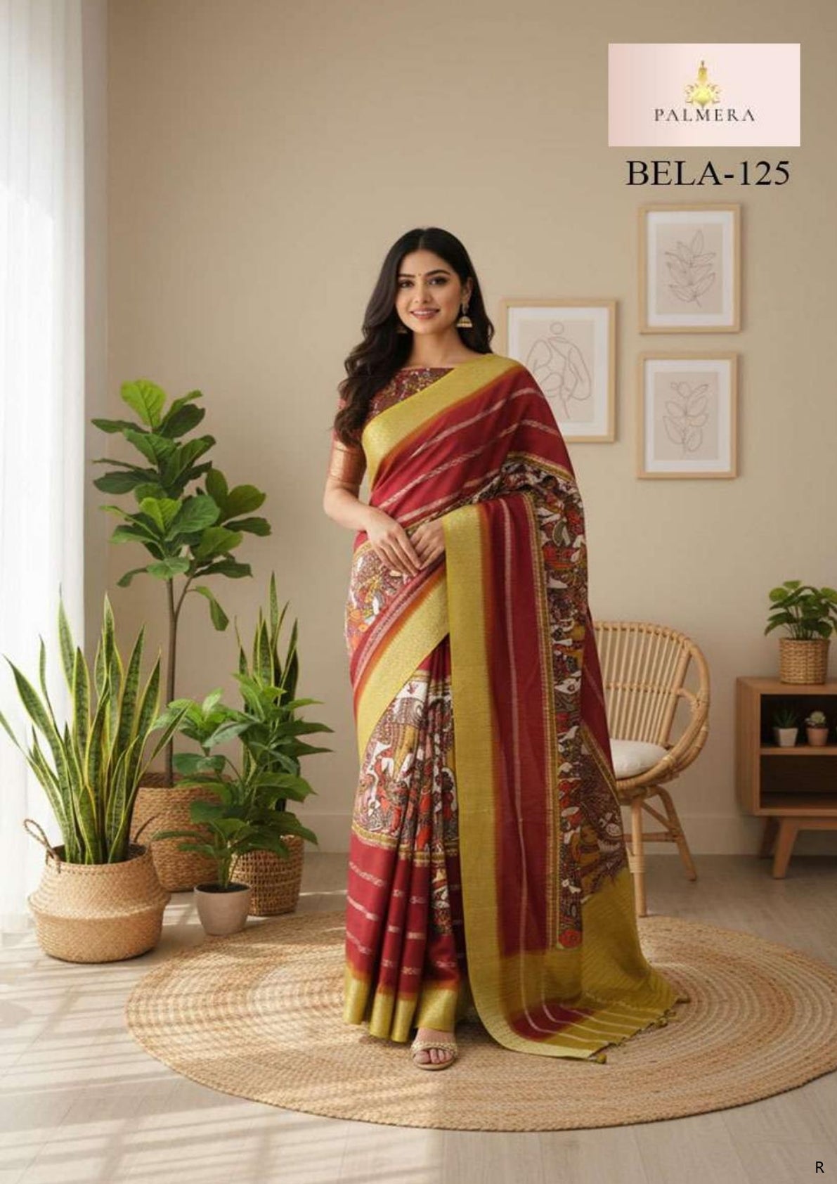 Bela Viscose Saree with Blouse for Premium Ethnic and Designer Wear | ALL-BELA-125
