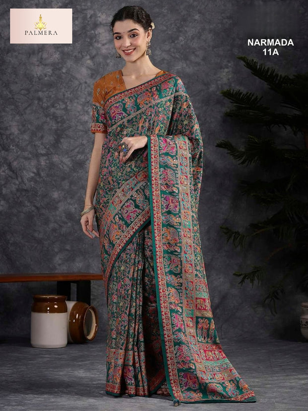 Palmera Saree Wholesaler and Palmera Saree Supplier | ALL-NARMADA-11