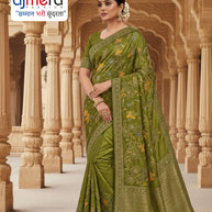 Handwork Heritage Saree Manufacturer and Handwork Heritage Saree Supplier | SXS-1667