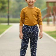 Kids Cotton Pyjama Wholesale in India | JPO-LOOPER PRT PYJAMA-L