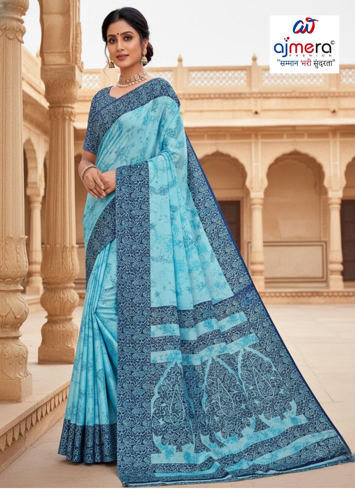 Versatile Rapier Silk Matching Saree With Blouse Piece | TWS-SPLASH-14