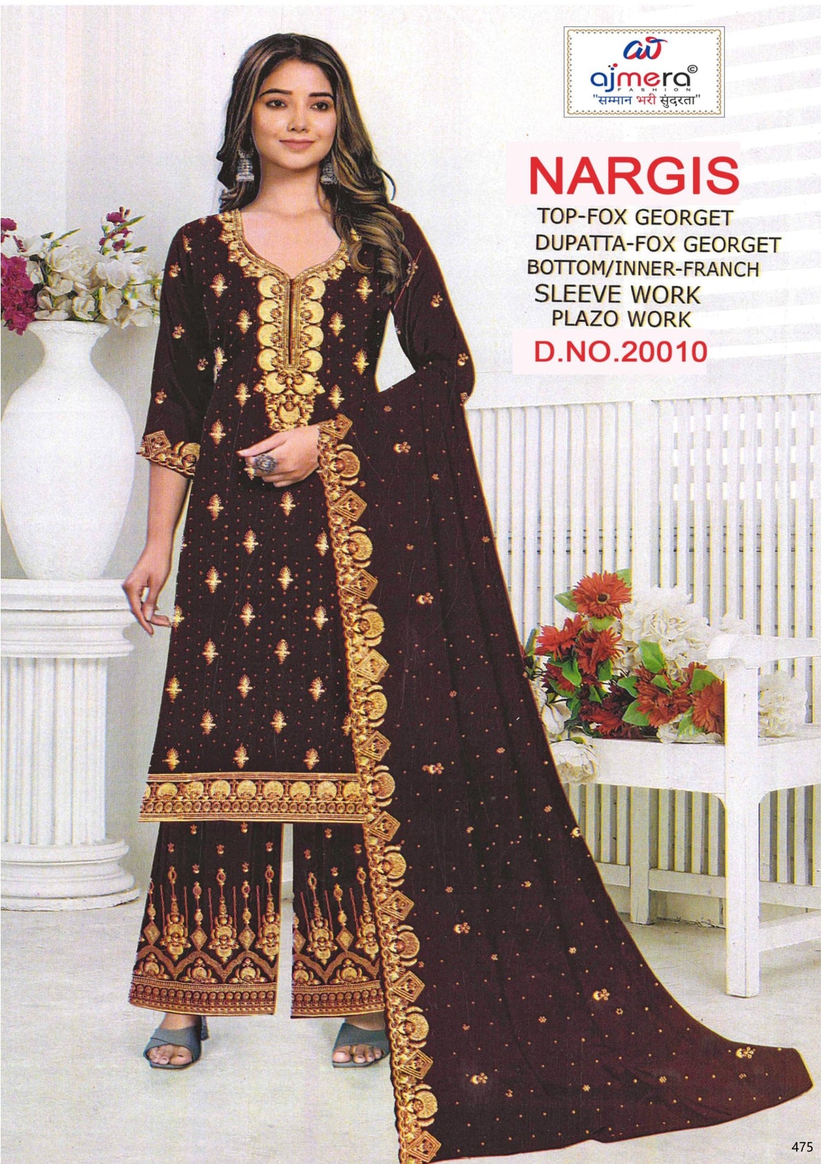 Luxury Designer Fox Ethnic Suit Collection | PCH-NARGIS