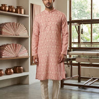 Premium Men's Kurta & Pajama for Wedding & Festive Wear | SNA-MKP12161