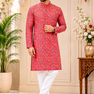 Premium Men's Kurta & Payjama for Wedding & Festive Wear | SNA-MKP12963