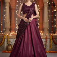 Designer Jimichu Gown for Women | SDO-5860