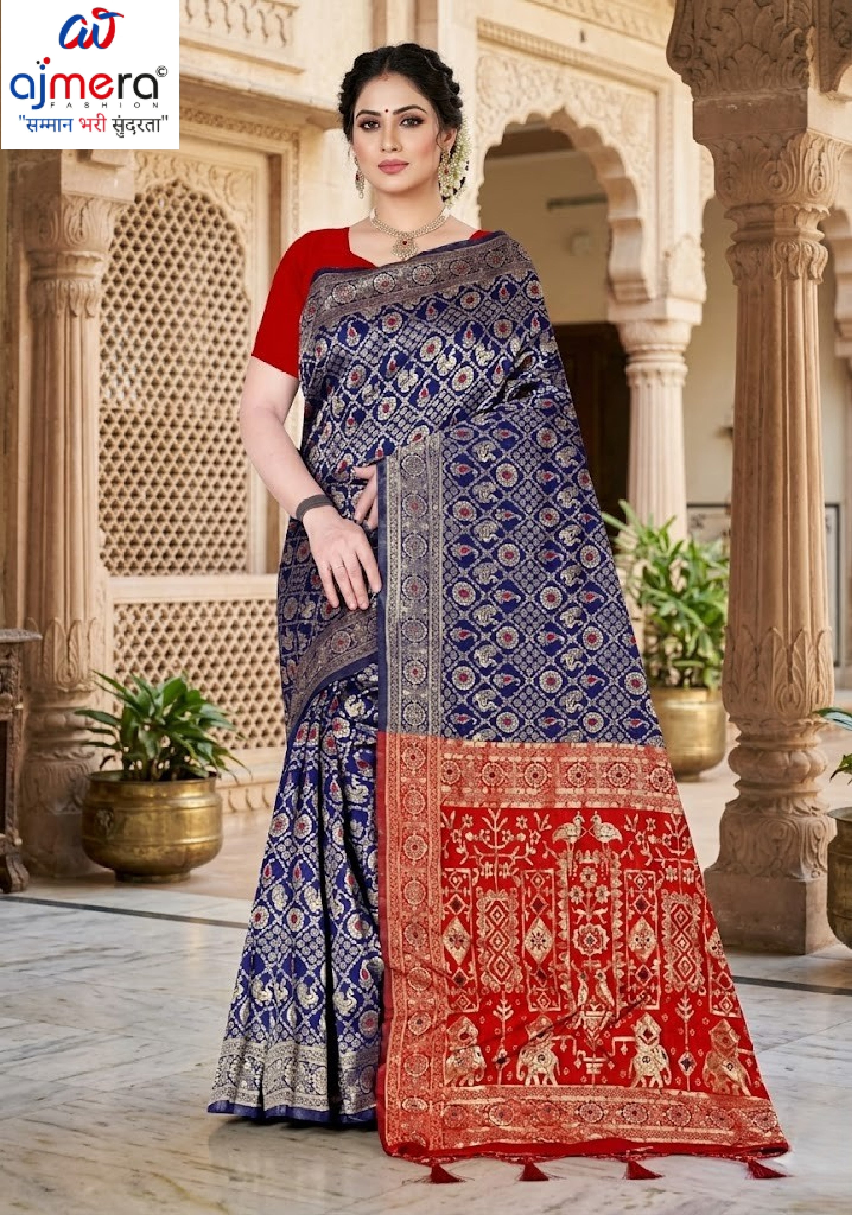 Crafted Rapier Silk Matching Saree With Blouse Piece | TUL-KALASH SILK VOL-04