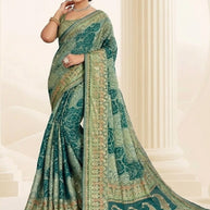 Graceful Printed Saree with Blouse Piece for Modern Ethnic Fashion | RDD-INDIRA VOL-03