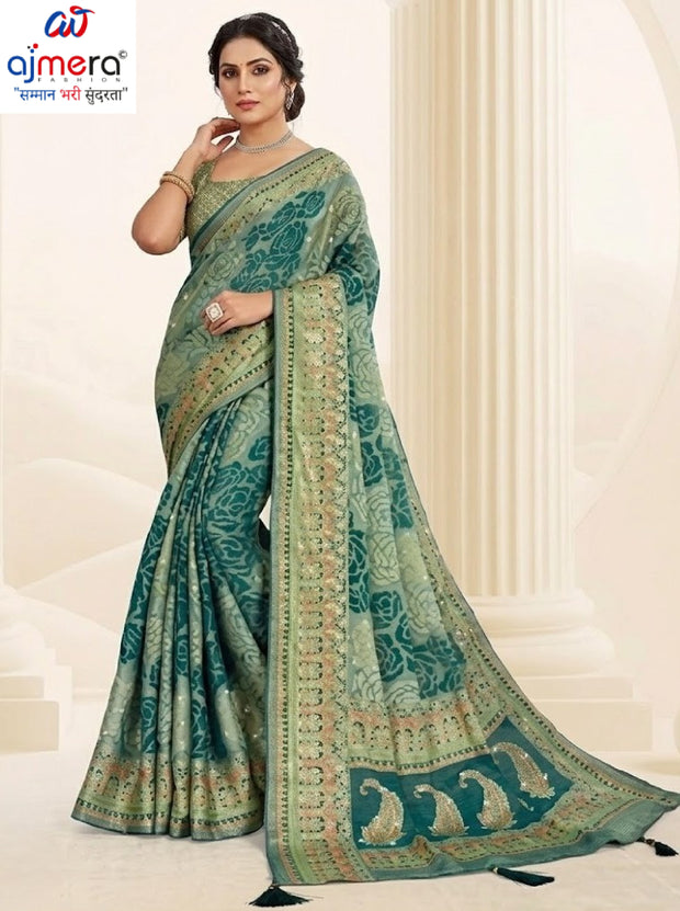 Graceful Printed Saree with Blouse Piece for Modern Ethnic Fashion | RDD-INDIRA VOL-03