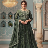 Wholesale Gown Manufacturer Designer Georgette Gown for Women | SHP-6133