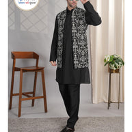 Premium Men's Kurta & Payjama for Wedding & Festive Wear | SNA-MKP12375