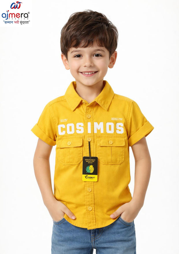 Wholesale Boys Jaam Cotton Shirt Collection | VNA-N266