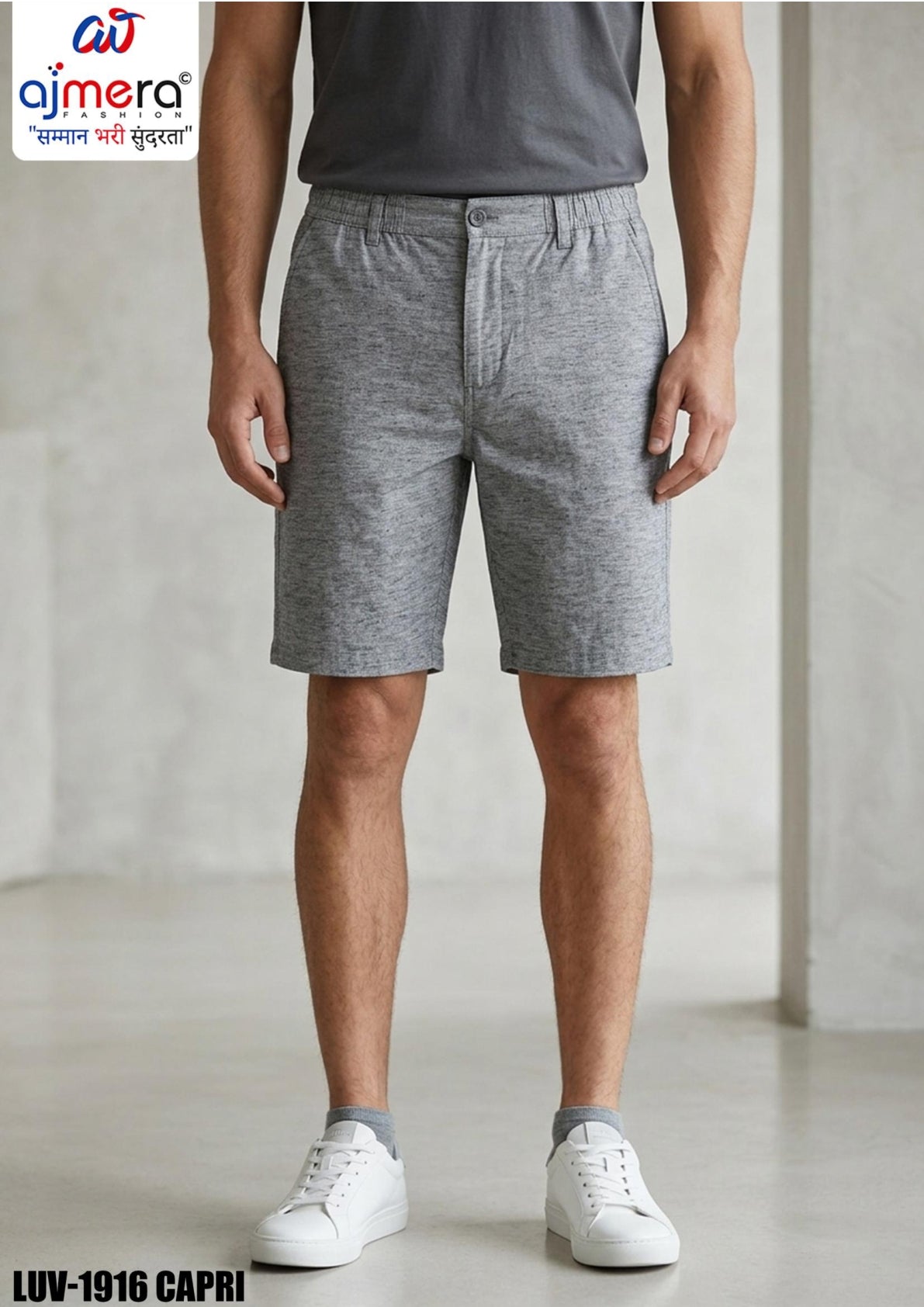 Premium Men's Capri for Casual & Everyday Wear | LUV-1916 CAPRI