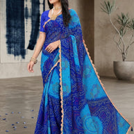 Beautiful Printed Saree with Blouse Piece for Cultural Celebrations | JS-LAVYA
