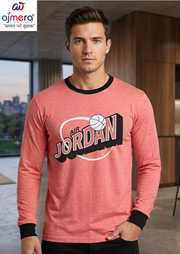 Premium Men's T-Shirt for Casual & Daily Wear | SAH-1107-M